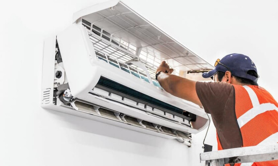 Limpeza e Higienização de Ar-condicionado 